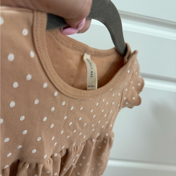 Quincy Mae Polka Dot Baby Dress - Picture 3 of 5